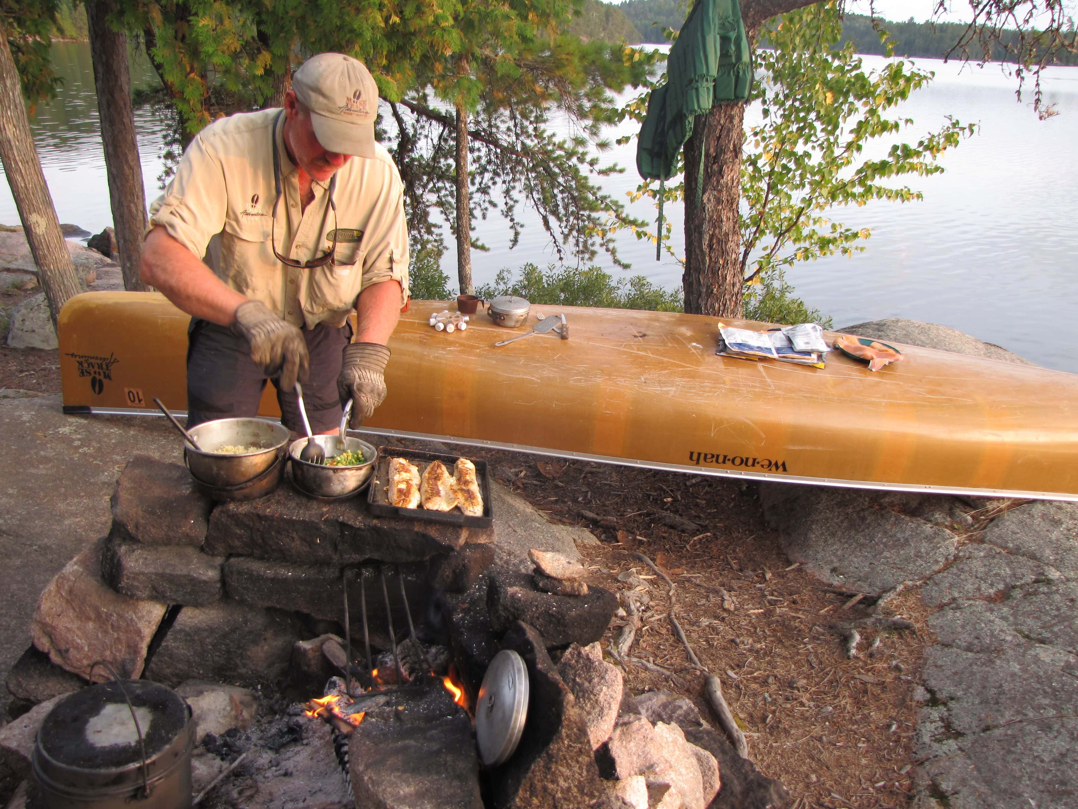 Canoe and Camping Vacation
